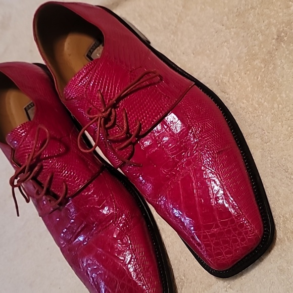 David eden mens alligator and lizard shoes - Picture 6 of 8